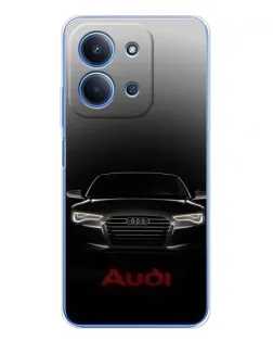 Чохол для Xiaomi Poco C85 з картинкою «Audi — градієнтний контур»