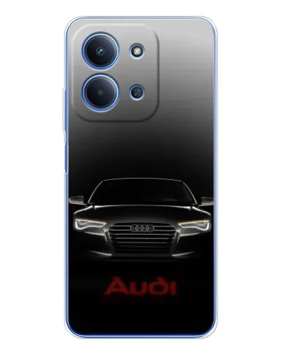 Чохол для Xiaomi Poco C85 з картинкою «Audi — градієнтний контур»