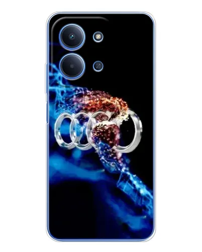 Чохол для Xiaomi Poco C85 з картинкою «Енергія лого Audi»