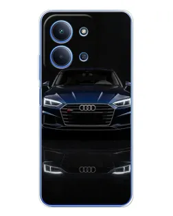Чохол для Xiaomi Poco C85 з картинкою «Audi — нічне відображення»