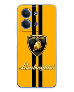 Чехол для Xiaomi Poco C85 с картинкой «Lamborghini Stripe желтый» Чехол для Xiaomi Poco C85 с картинкой «Lamborghini Stripe желтый»