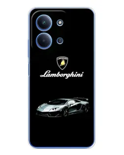 Чехол для Xiaomi Poco C85 с картинкой «Логотип Lamborghini классика» Чехол для Xiaomi Poco C85 с картинкой «Логотип Lamborghini классика»
