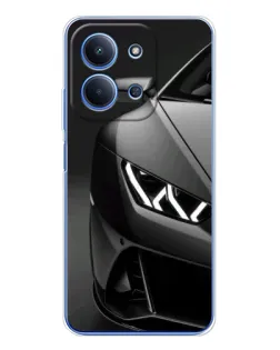 Чехол для Xiaomi Poco C85 с картинкой «Lamborghini фары детализация» Чехол для Xiaomi Poco C85 с картинкой «Lamborghini фары детализация»