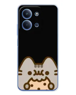 Чохол для Xiaomi Poco C85 з картинкою «Пушин на чорному»