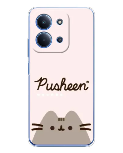 Чохол для Xiaomi Poco C85 з картинкою «Pusheen логотип» Чохол для Xiaomi Poco C85 з картинкою «Pusheen логотип»
