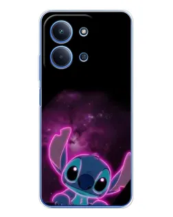 Чехол для Xiaomi Poco C85 с картинкой «Неоновый Stitch» Чехол для Xiaomi Poco C85 с картинкой «Неоновый Stitch»