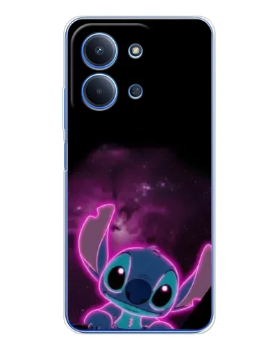 Чехол для Xiaomi Poco C85 с картинкой «Неоновый Stitch»