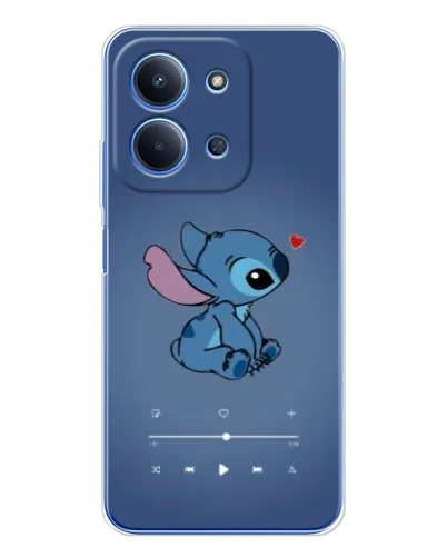 Чехол для Xiaomi Poco C85 с картинкой «Музыкальный Stitch»