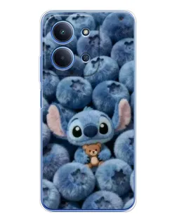 Чехол для Xiaomi Poco C85 с картинкой «Стич и голубика» Чехол для Xiaomi Poco C85 с картинкой «Стич и голубика»