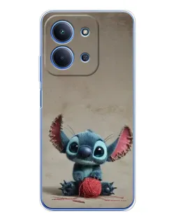 Чехол для Xiaomi Poco C85 с картинкой «Стич на коричневом фоне» Чехол для Xiaomi Poco C85 с картинкой «Стич на коричневом фоне»