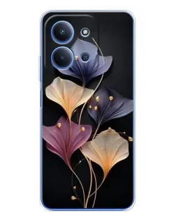 Чехол для Xiaomi Poco C85 с картинкой «Лиловые цветы грации» Чехол для Xiaomi Poco C85 с картинкой «Лиловые цветы грации»