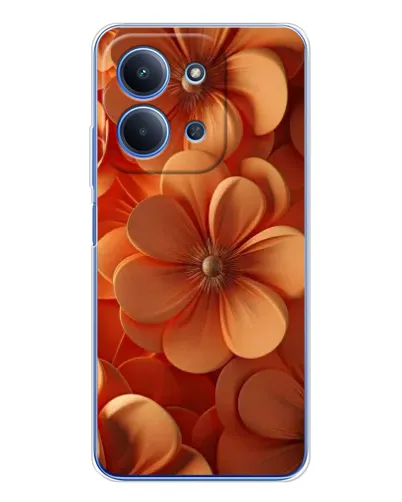 Чехол для Xiaomi Poco C85 с картинкой «Оранжевый макро цветок» Чехол для Xiaomi Poco C85 с картинкой «Оранжевый макро цветок»