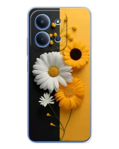 Чехол для Xiaomi Poco C85 с картинкой «Подсолнух и ромашка» Чехол для Xiaomi Poco C85 с картинкой «Подсолнух и ромашка»