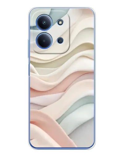 Чехол для Xiaomi Poco C85 с картинкой «Пастельные нежные волны» Чехол для Xiaomi Poco C85 с картинкой «Пастельные нежные волны»