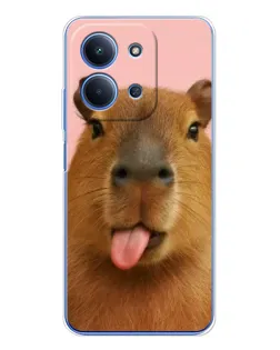 Чохол для Xiaomi Poco C85 з картинкою «Капібара з язиком» Чохол для Xiaomi Poco C85 з картинкою «Капібара з язиком»