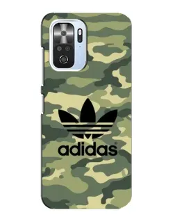 Чехол для Xiaomi POCO F3 с картинкой «Милитари стиль Adidas»
