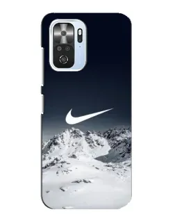 Чохол для Xiaomi POCO F3 з картинкою «Nike — зимові гори» Чохол для Xiaomi POCO F3 з картинкою «Nike — зимові гори»