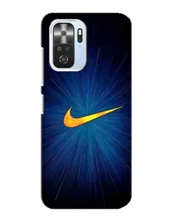 Чохол для Xiaomi POCO F3 з картинкою «Синій пульс Nike» Чохол для Xiaomi POCO F3 з картинкою «Синій пульс Nike»