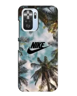 Чохол для Xiaomi POCO F3 з картинкою «Тропічний принт Nike» Чохол для Xiaomi POCO F3 з картинкою «Тропічний принт Nike»