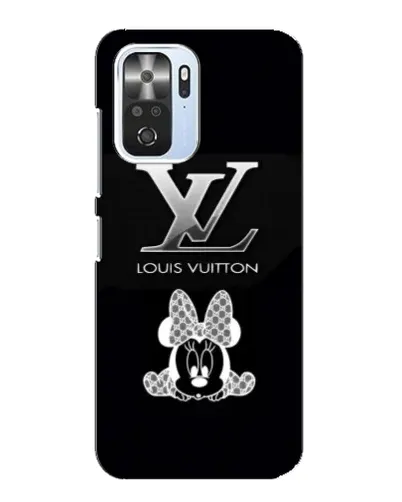 Чехол для Xiaomi POCO F3 с картинкой «LV и Минни Маус»
