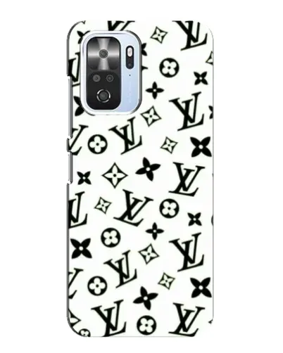 Чехол для Xiaomi POCO F3 с картинкой «Монохромный хаос LV»