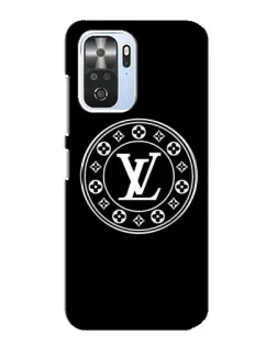 Чехол для Xiaomi POCO F3 с картинкой «LV — печать стиля»