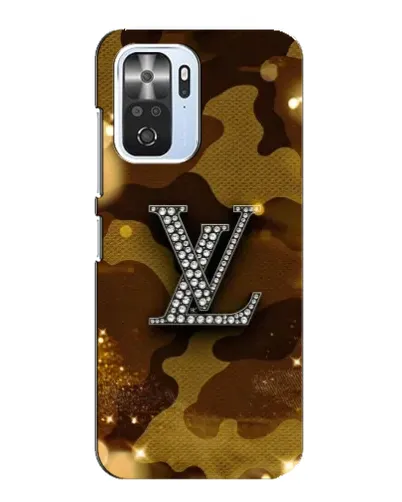 Чехол для Xiaomi POCO F3 с картинкой «Камуфляжный Louis Vuitton»