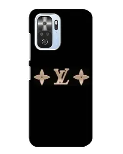 Чехол для Xiaomi POCO F3 с картинкой «Louis Vuitton — минимализм»