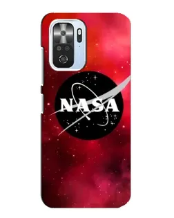 Чехол для Xiaomi POCO F3 с картинкой «NASA — красная туманность»