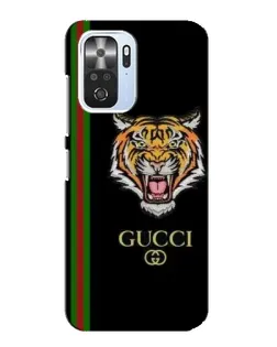 Чехол для Xiaomi POCO F3 с картинкой «Тигр Gucci»