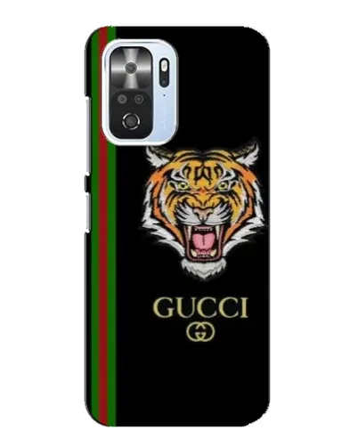 Чехол для Xiaomi POCO F3 с картинкой «Тигр Gucci»