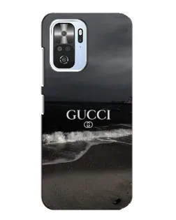 Чехол для Xiaomi POCO F3 с картинкой «Gucci — морской прибой»