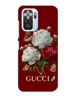 Чехол для Xiaomi POCO F3 с картинкой «Gucci —  сад»