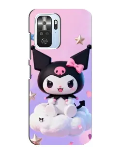 Чехол для Xiaomi POCO F3 с картинкой «Куроми на облаке»
