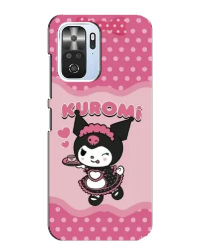 Чехол для Xiaomi POCO F3 с картинкой «Розовая Куроми»