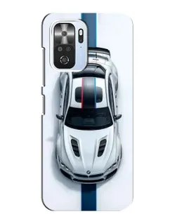 Чехол для Xiaomi POCO F3 с картинкой «Вид сверху — BMW M» Чехол для Xiaomi POCO F3 с картинкой «Вид сверху — BMW M»