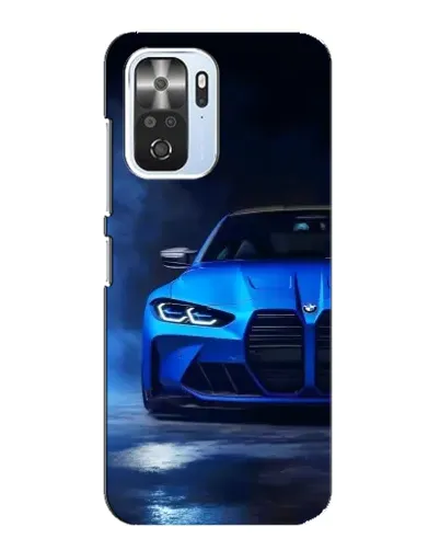 Чехол для Xiaomi POCO F3 с картинкой «Голубая BMW M4» Чехол для Xiaomi POCO F3 с картинкой «Голубая BMW M4»