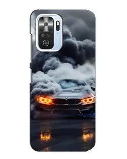 Чехол для Xiaomi POCO F3 с картинкой «BMW в дыму» Чехол для Xiaomi POCO F3 с картинкой «BMW в дыму»