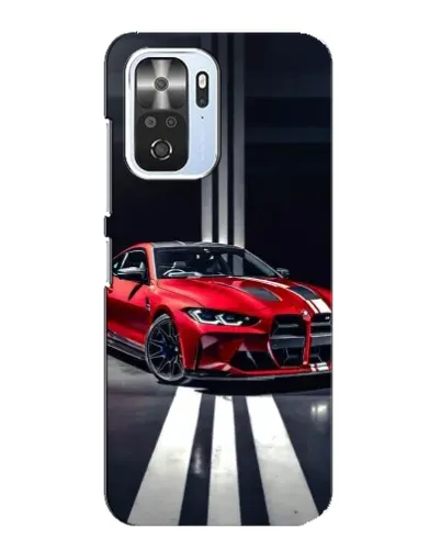 Чехол для Xiaomi POCO F3 с картинкой «Красная BMW на дороге» Чехол для Xiaomi POCO F3 с картинкой «Красная BMW на дороге»