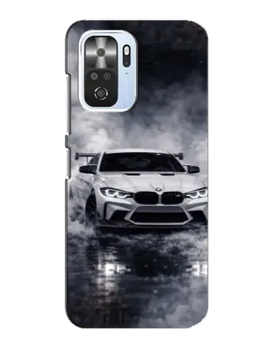 Чехол для Xiaomi POCO F3 с картинкой «BMW сквозь туман» Чехол для Xiaomi POCO F3 с картинкой «BMW сквозь туман»