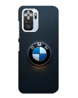 Чехол для Xiaomi POCO F3 с картинкой «Логотип BMW — минимализм» Чехол для Xiaomi POCO F3 с картинкой «Логотип BMW — минимализм»