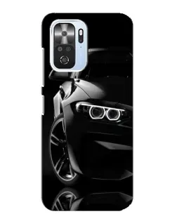 Чехол для Xiaomi POCO F3 с картинкой «Черная BMW — профиль» Чехол для Xiaomi POCO F3 с картинкой «Черная BMW — профиль»