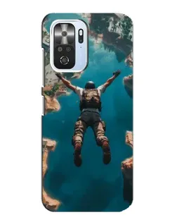Чохол для Xiaomi POCO F3 з картинкою «PUBG — вільне падіння»