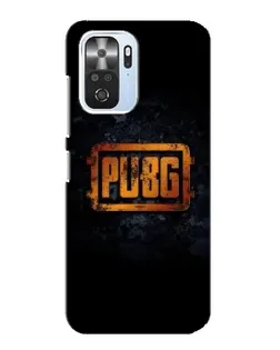 Чохол для Xiaomi POCO F3 з картинкою «PUBG — золотий логотип»
