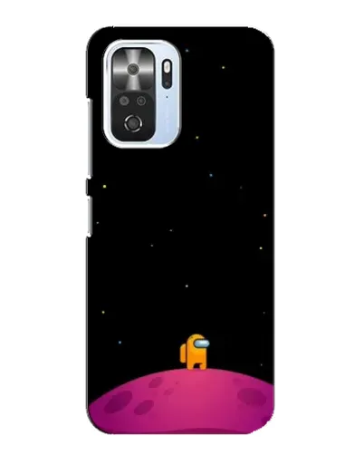 Чехол для Xiaomi POCO F3 с картинкой «Одинокий герой на планете»