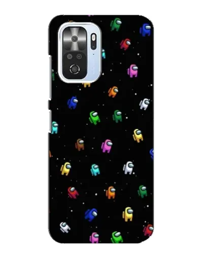Чехол для Xiaomi POCO F3 с картинкой «Экипаж Among Us»