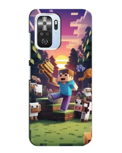 Чохол для Xiaomi POCO F3 з картинкою «Стів на фермі» Чохол для Xiaomi POCO F3 з картинкою «Стів на фермі»