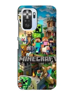 Чехол для Xiaomi POCO F3 с картинкой «Замок Minecraft» Чехол для Xiaomi POCO F3 с картинкой «Замок Minecraft»