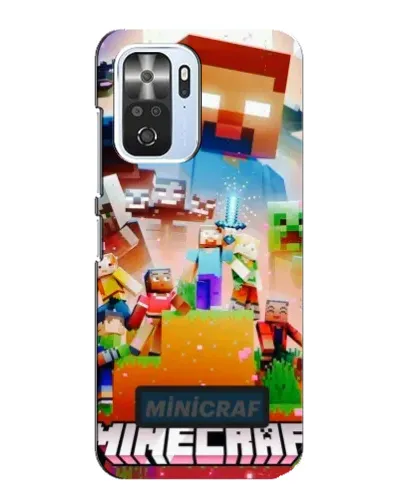 Чохол для Xiaomi POCO F3 з картинкою «Minecraft герої гри» Чохол для Xiaomi POCO F3 з картинкою «Minecraft герої гри»