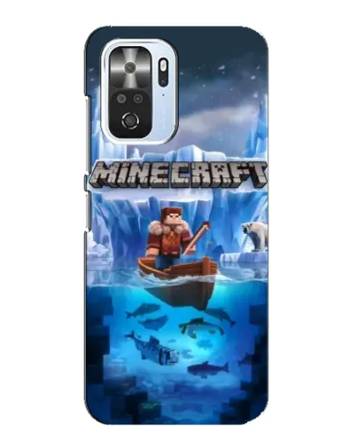 Чохол для Xiaomi POCO F3 з картинкою «Minecraft льодянийсвіт» Чохол для Xiaomi POCO F3 з картинкою «Minecraft льодянийсвіт»